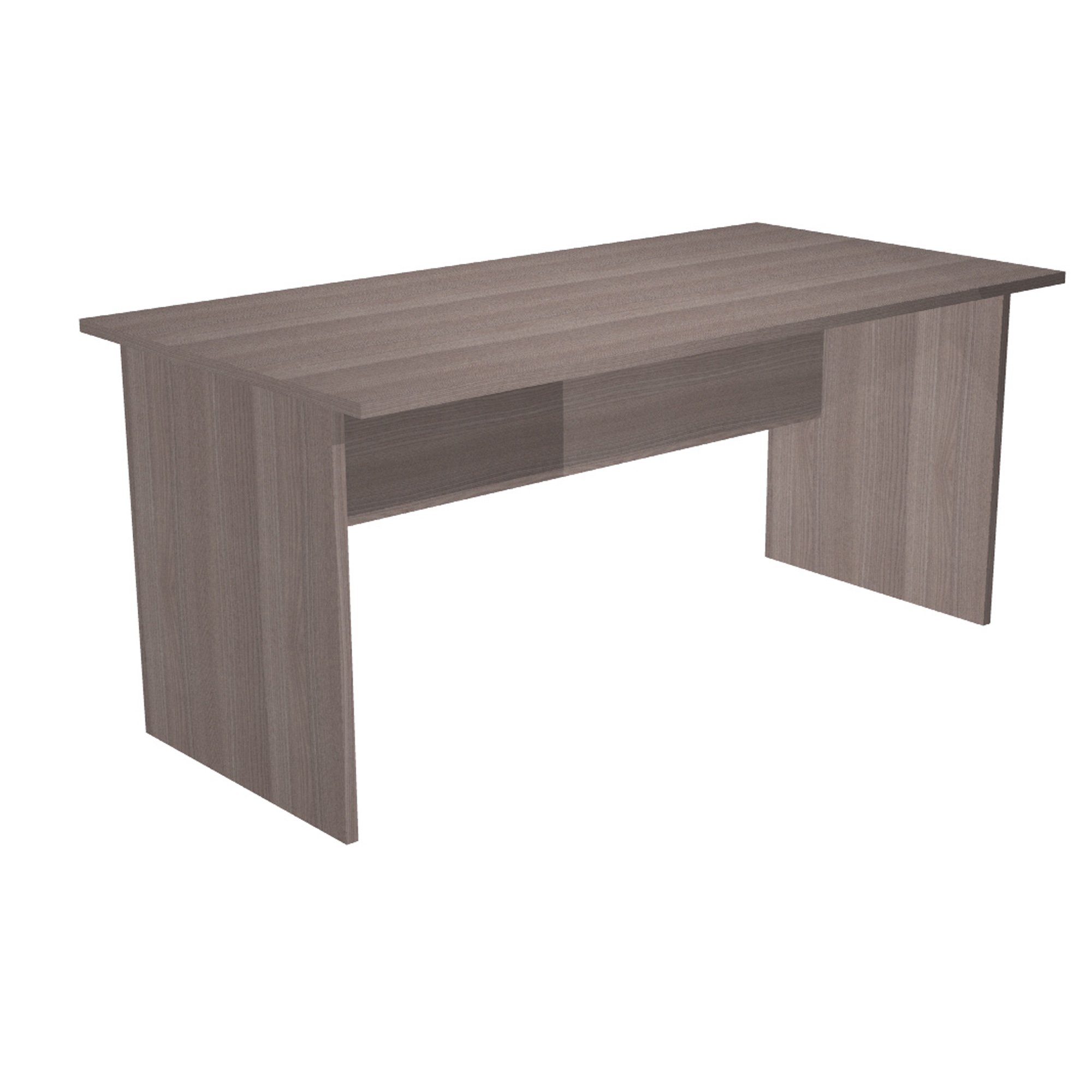 Scrivania Easy - lineare - 120 x 80 x 72 cm - frassino toscano