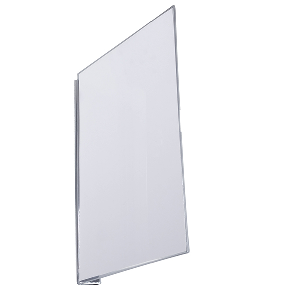 Cartello da corsia a bandiera - magnetico - A5 verticale - PET - Durable - conf. 10 pezzi