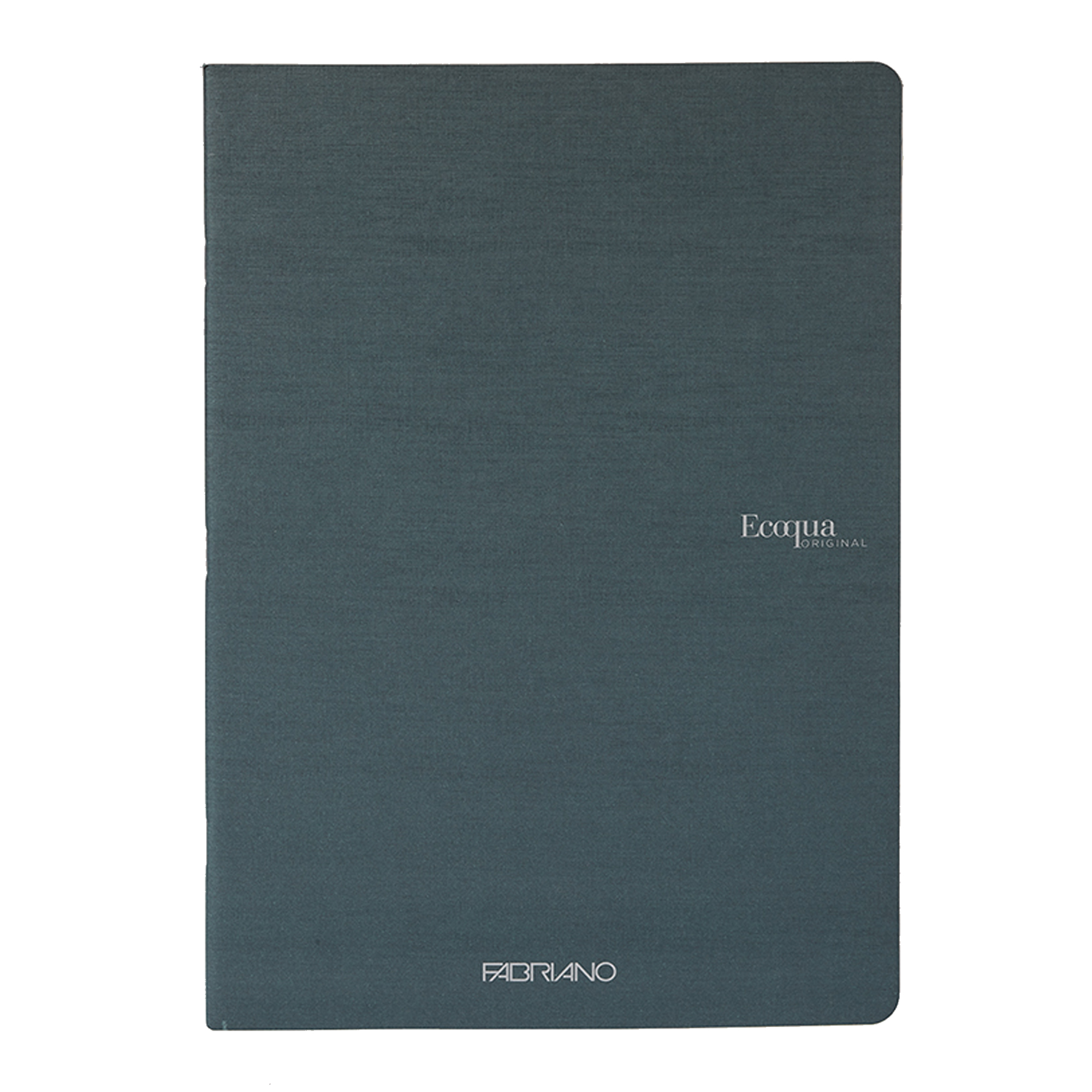 Maxiquaderno Ecoqua Original PM - A4 - 90gr - 5mm - 40 fogli - 90gr - antracite - Fabriano