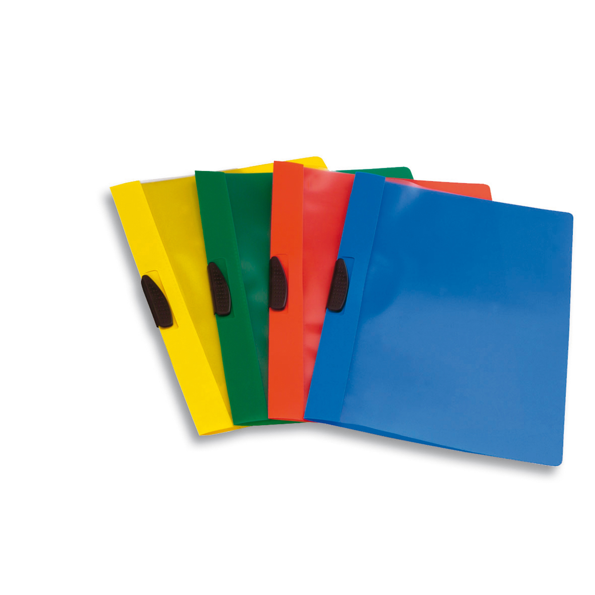 Cartellina con molla Video Clipper - A4 - PP - giallo - Fellowes