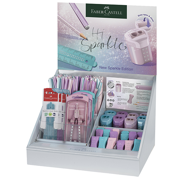 Sparkle Family - accessori assortiti - Faber Castell - expo 236 pezzi