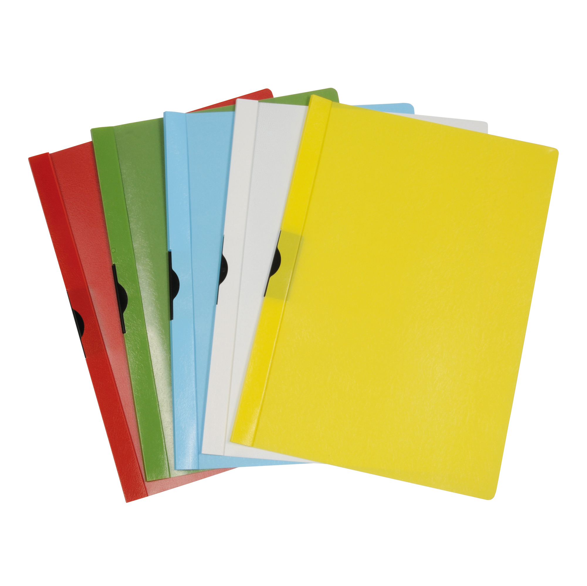 Cartellina con molla Spring File - A4 - dorso 5 mm - PP - colori assortiti - Methodo