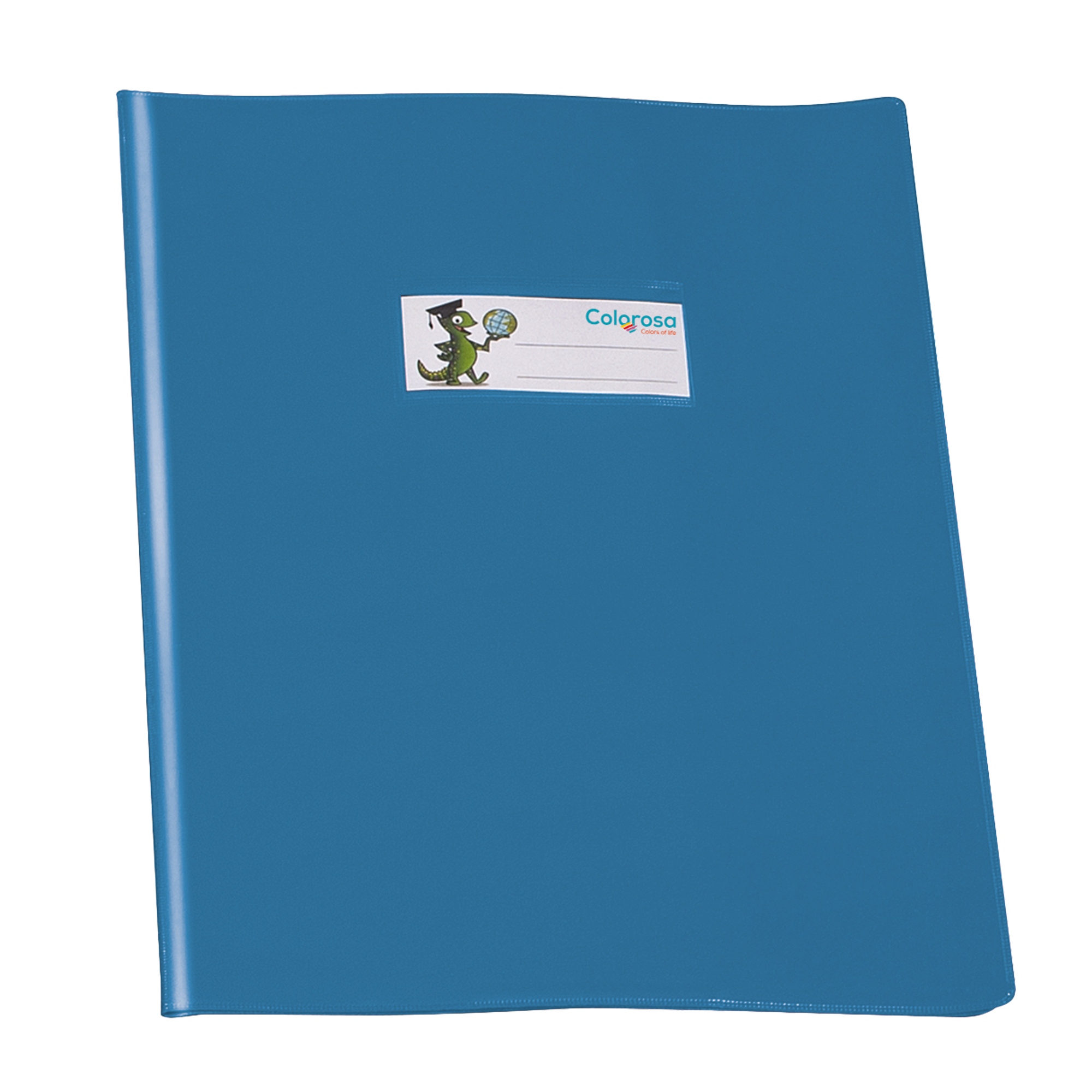 Coprimaxi GreenLine - 21 x 30 cm - PVC - 220 mic - c/alette - lucido - blu - Colorosa