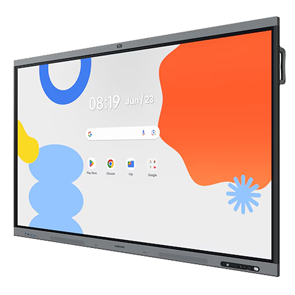 Lavagna Touch Flip WAF-X 86”4K  – S.O. Android 15 – Camera e microfoni integrat - Google Store - VESA 800x600 - 60kg - 195x117 cm - Compatibile con Miracast e AirPlay 2 - 3 anni garanzia on-site - Samsung