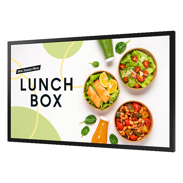 Display da vetrina - 32" - FullHD - 2.000 nit - Player S10 - 24/7 - Wifi - VESA 100x100 - 7,6kg -73x42x4,5cm - 3 anni garanzia on-si te - Samsung