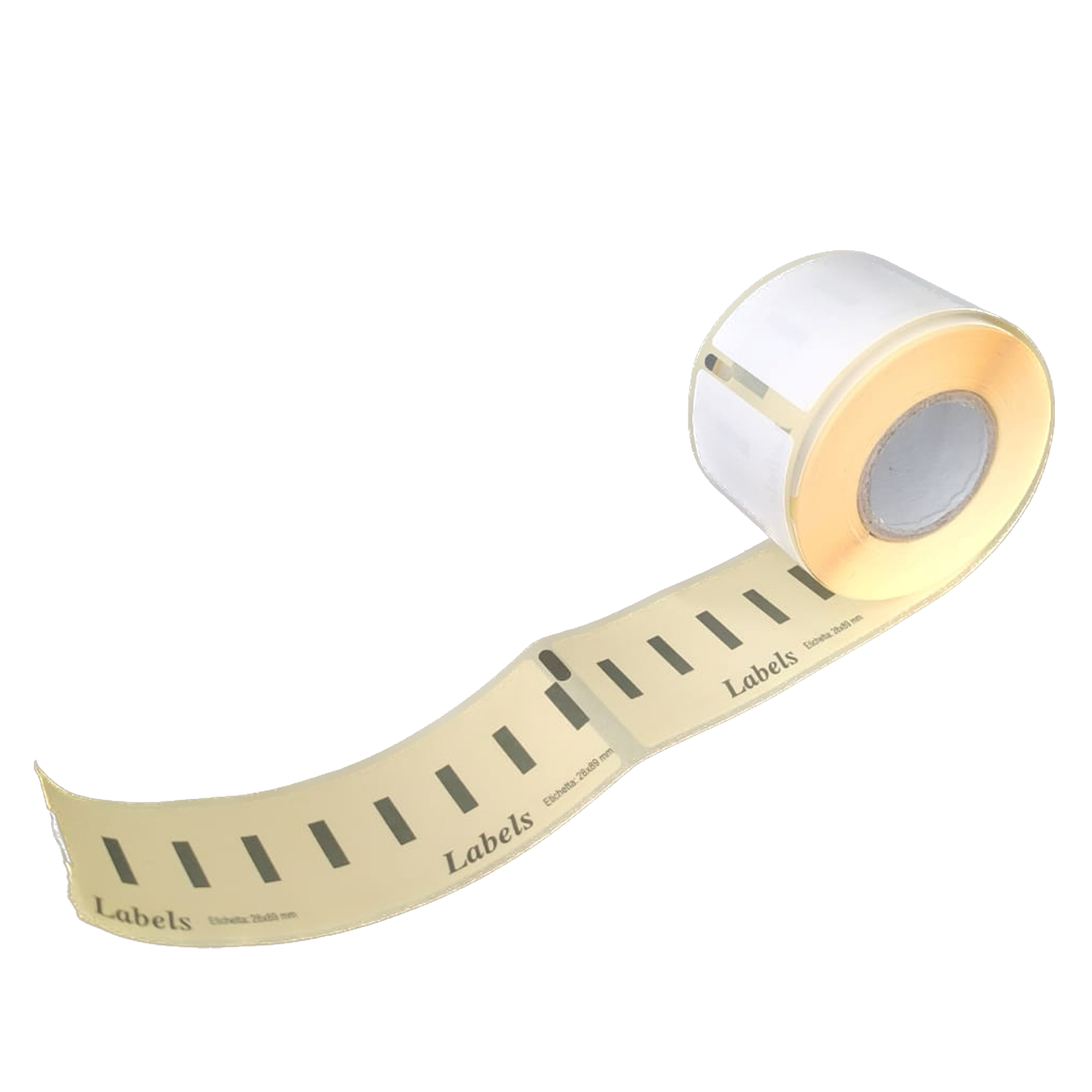 Rotolo 1000 etichette LW serie 450 - multiuso removibili - 32 x 57 mm - bianco