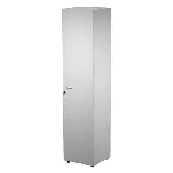 Armadio modulare - a 1 anta - 45,8 x 44 x 200 cm - grigio