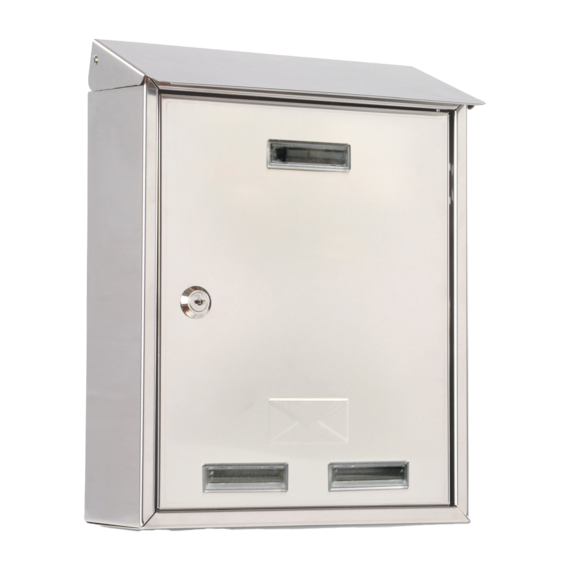 Cassetta postale Elios Steel - 30 x 40 x 15 cm - acciaio inox - Metalplus
