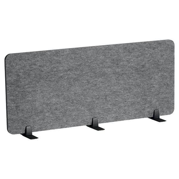 Pannello divisorio da scrivania EFFECT - feltro - pieghevole - 1,2 m - Durable