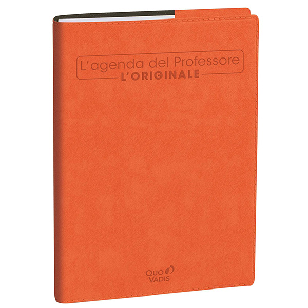 Agenda del Professore 2027 - copertina Roma - 21 x 27 cm - arancione - Quo Vadis