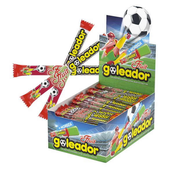 Caramella gommosa Goleador - Fruit Extra gusto - conf 200 pezzi
