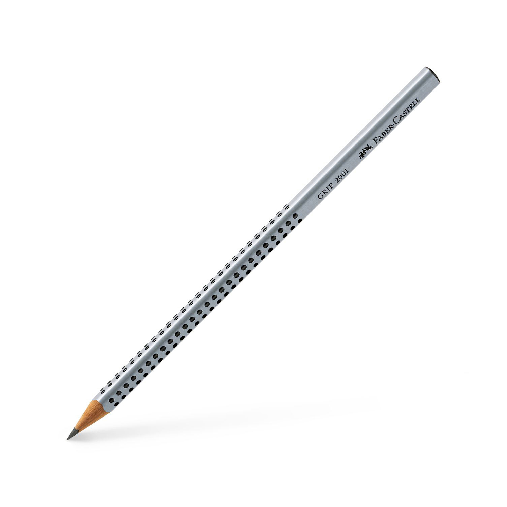 Matita di grafite Grip 2001 - gradazione 2H - triangolare antiscivolo - Faber-Castell
