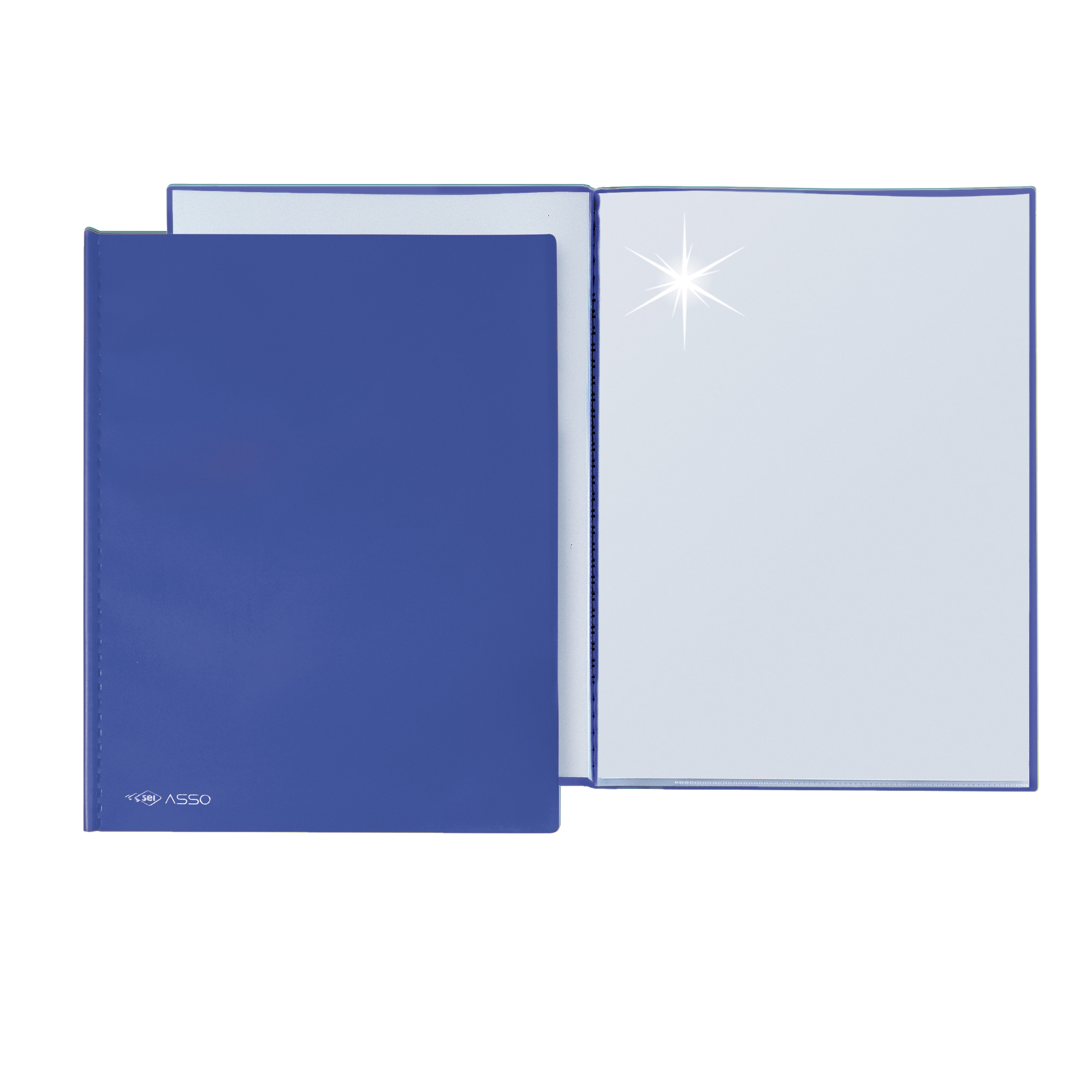Portalistini Asso - 22x30cm - 50 buste - blu - Sei Rota