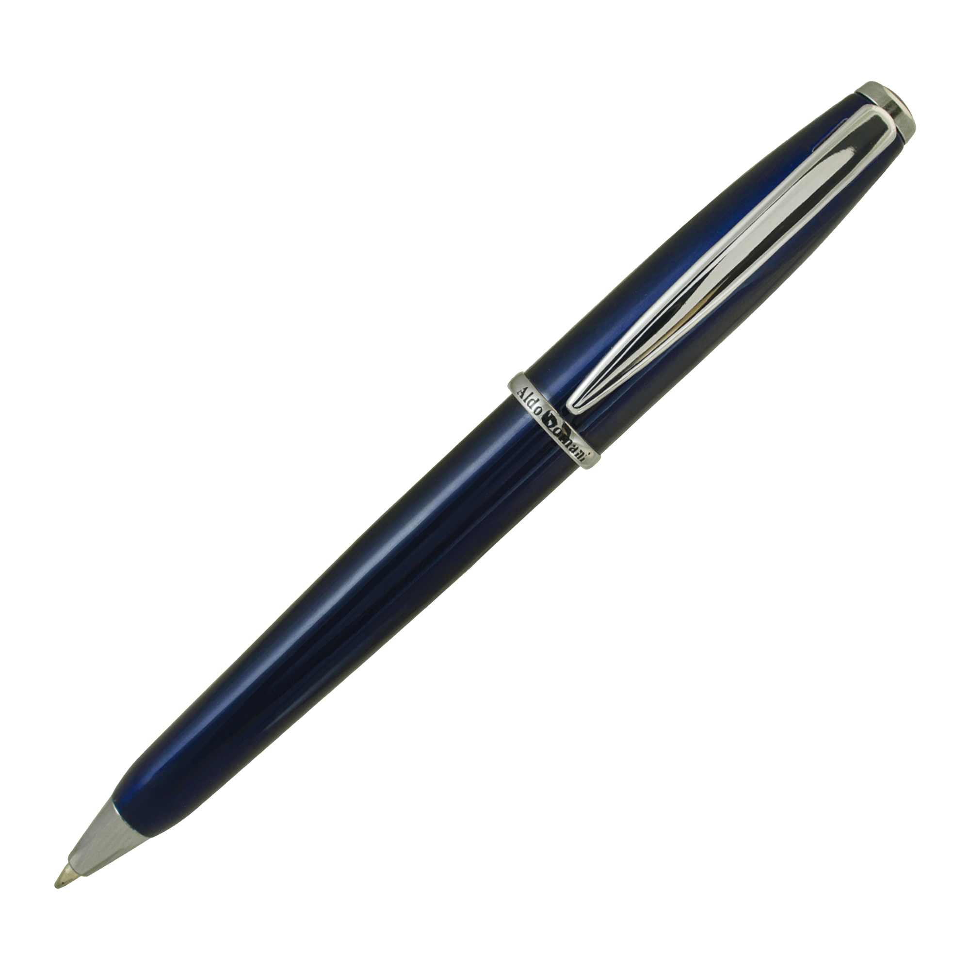 Penna a sfera Aldo Domani - punta M - blu - Monteverde