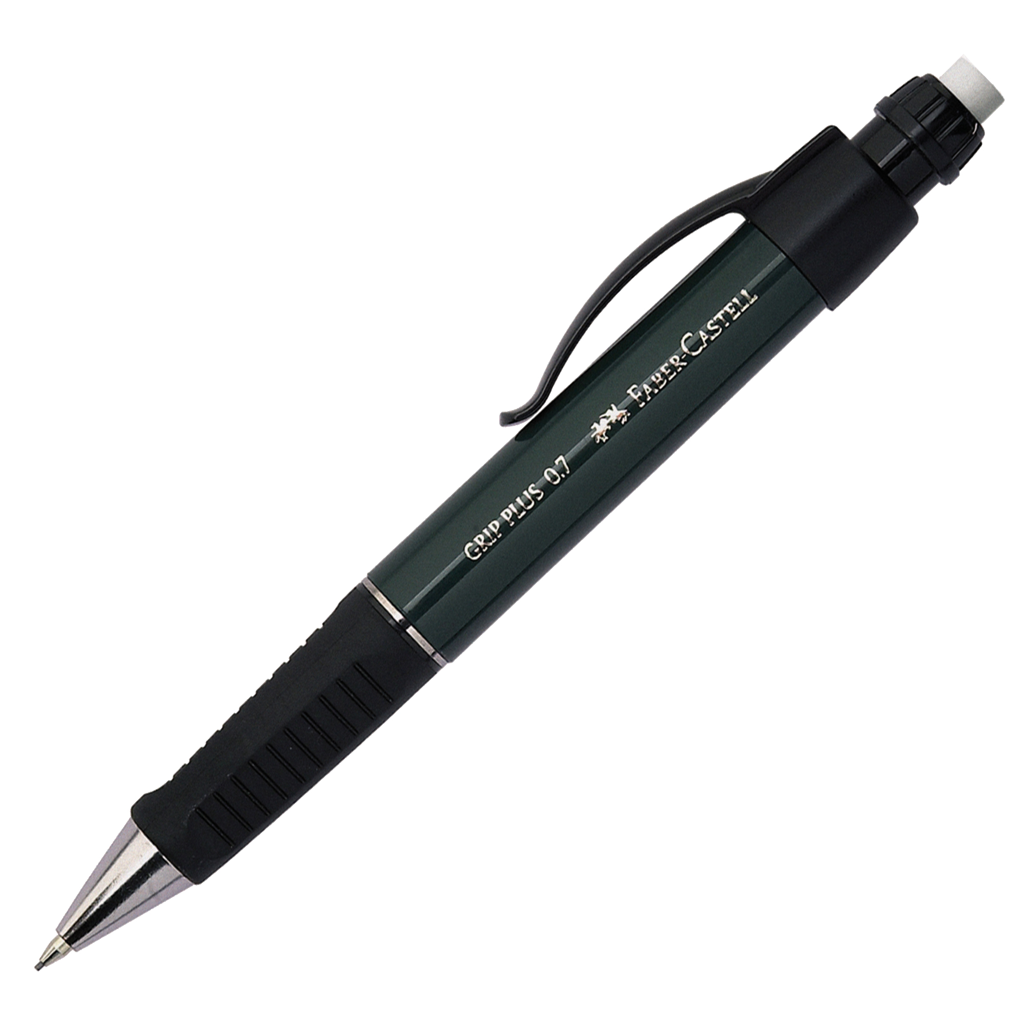 Portamine Grip Plus Metallic - mina 0,70mm - fusto verde - Faber-Castell