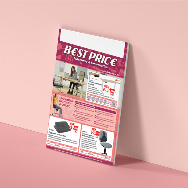 Volantino Best Price 3 - Macchine e informatica - Luglio-Sett 2026 - 12 pag neutro