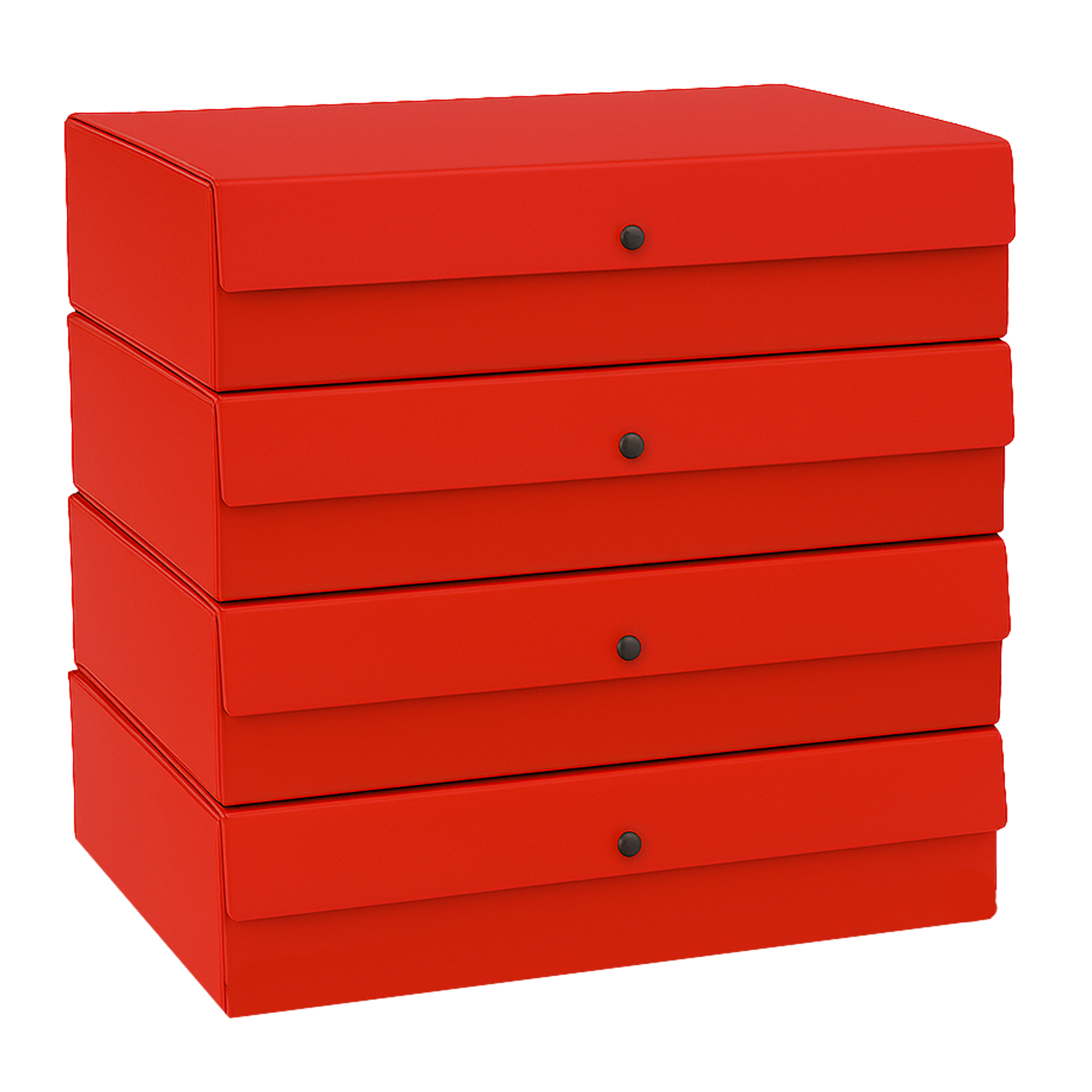 Scatola progetto - dorso 14 cm - rosso - Starline
