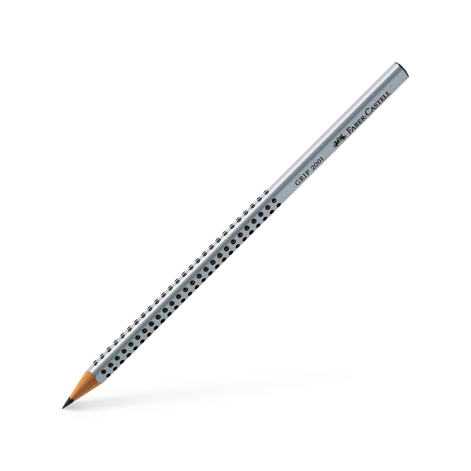 Matita di grafite Grip 2001 - gradazione 2B - triangolare antiscivolo - Faber-Castell