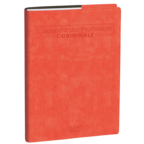Agenda del Professore 2027 - copertina Roma - 21 x 27 cm - rosa corallo - Quo Vadis