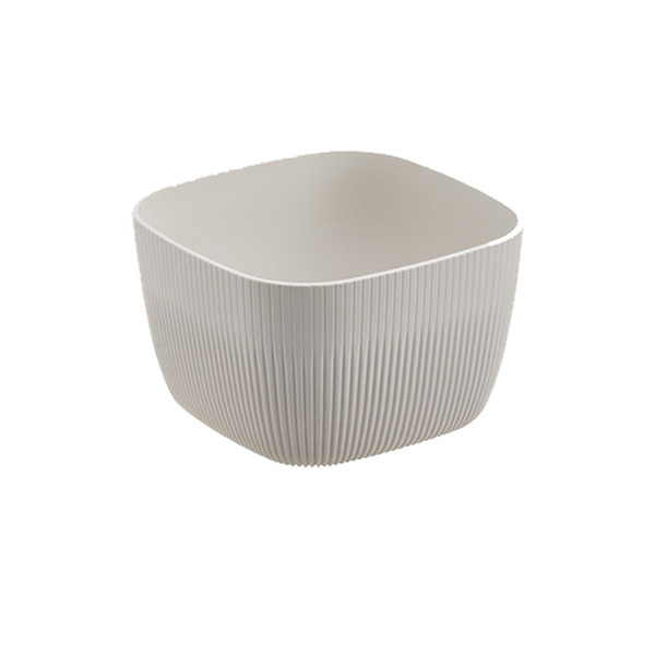 Ciotola buffet Norway - quadrata - avorio - 19,5 x 19,5 x 12cm - melamina - Leone