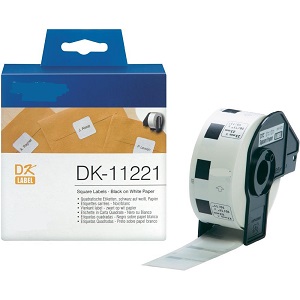 Nastro Compatibile Brother 11221 Bianco