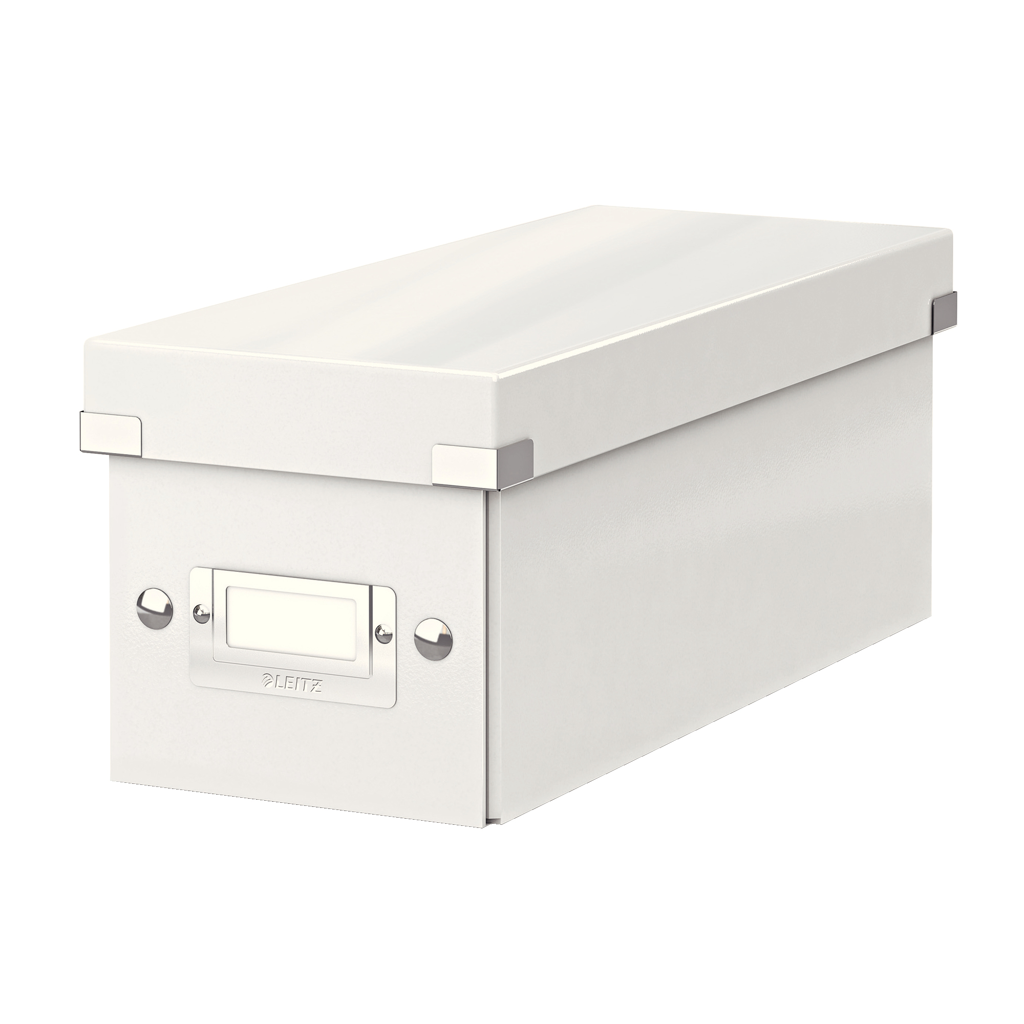 Scatola archivio Click & Store - per CD - 14,3 x 13,6 x 35,2 cm - bianco - Leitz