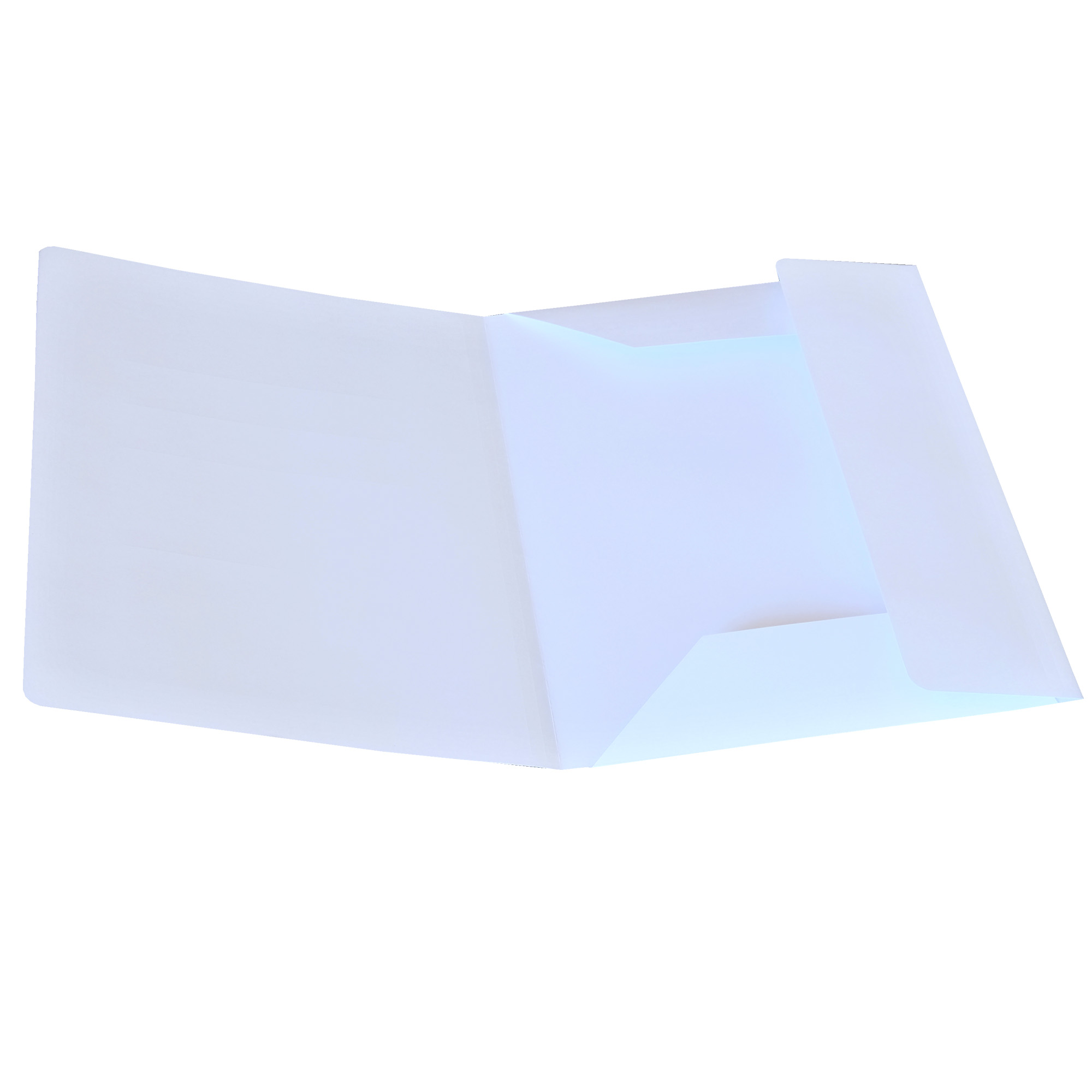 Cartellina 3 lembi - 200 gr - 25 x 34,5 cm - cartoncino bristol - bianco - Starline - conf. 25 pezzi