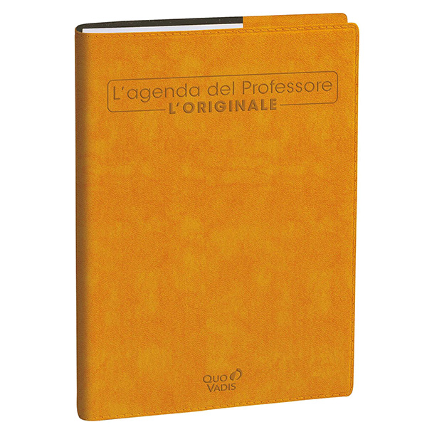 Agenda del Professore 2027 - copertina Roma - 21 x 27 cm - giallo zafferano - Quo Vadis