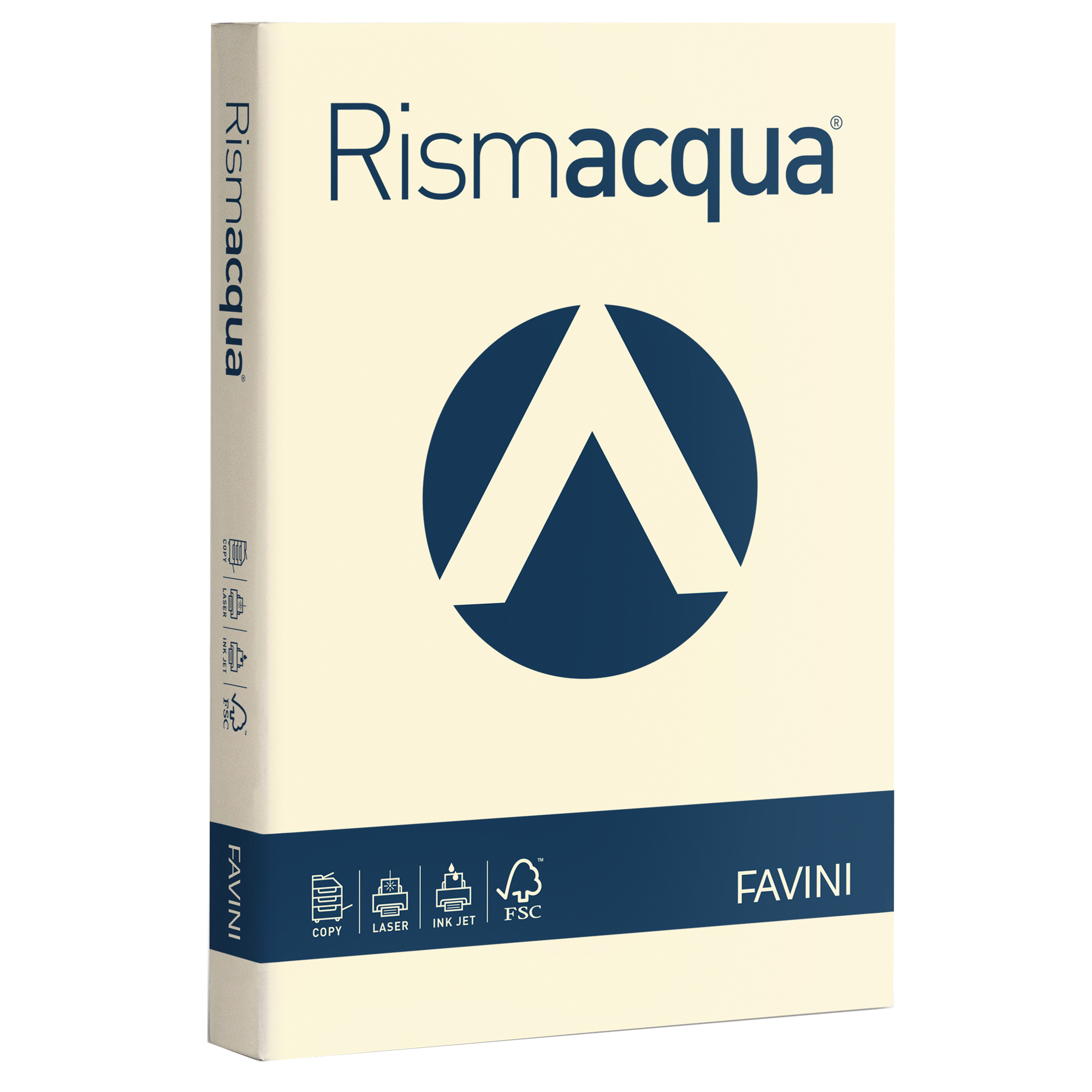 Carta Rismacqua - A4 - 90 gr - avorio 110 - Favini - conf. 300 fogli