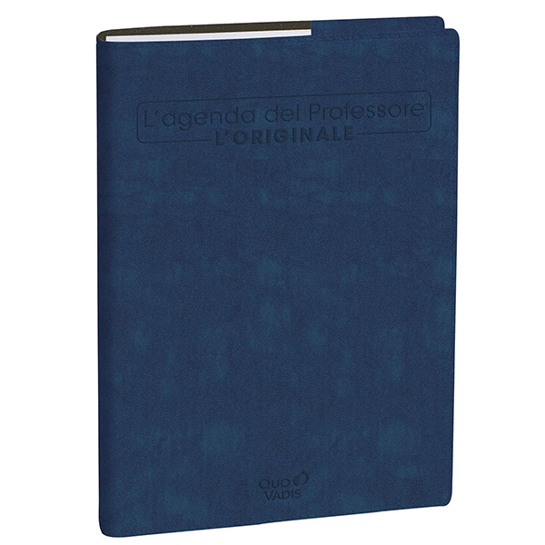 Agenda del Professore 2027 - copertina Roma - 21 x 27 cm - blu navy - Quo Vadis
