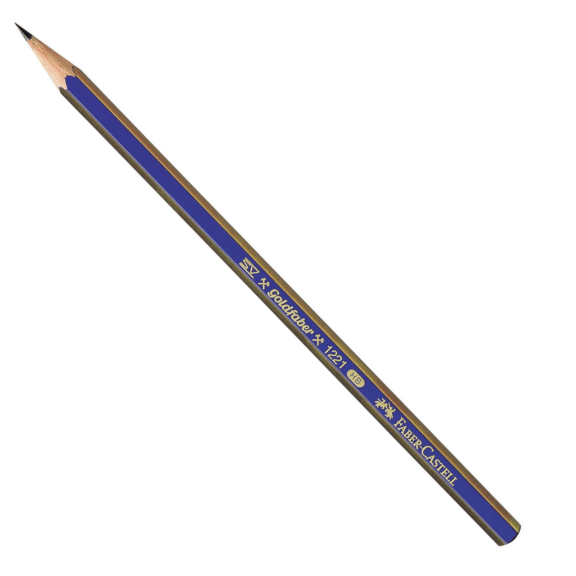Matita in grafite Goldfaber 1221 - esagonale - gradazione HB - Faber-Castell