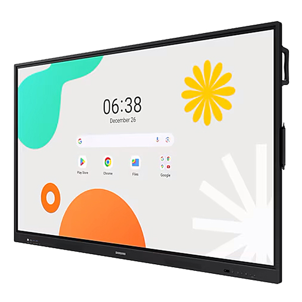 Lavagna Touch Flip WAF 86” 4K – S.O. Android 14 – 400 nit - Google Store - VESA 800x600 - 62kg - 209x126cm - Slot OPS - Compatibile con Miracast e AirPlay 2 - 3 anni garanzia on-site - Samsung