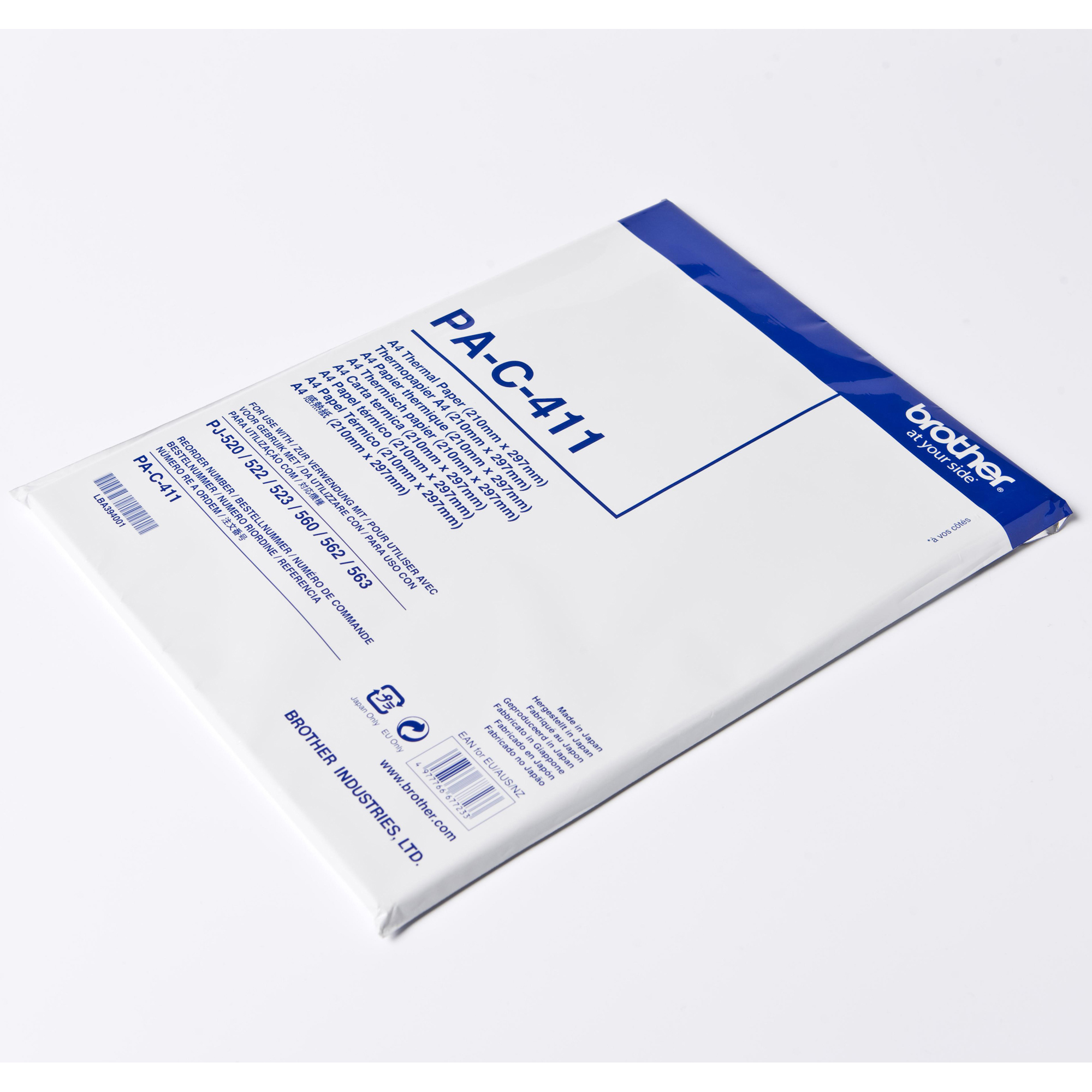 Brother - Carta A4 termica - PAC411 - Scatola 100 Fogli